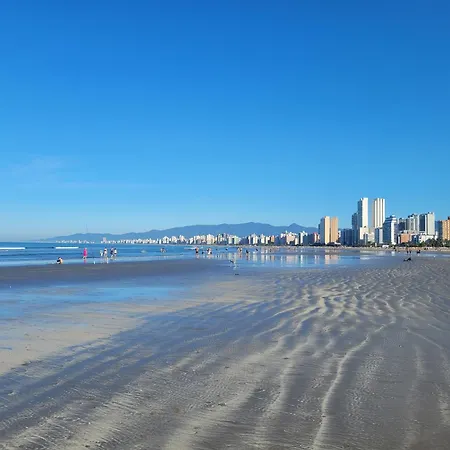 Aconchego Do Canto! 300M Praia-Vaga-Wifi Praia Grande  Exterior photo