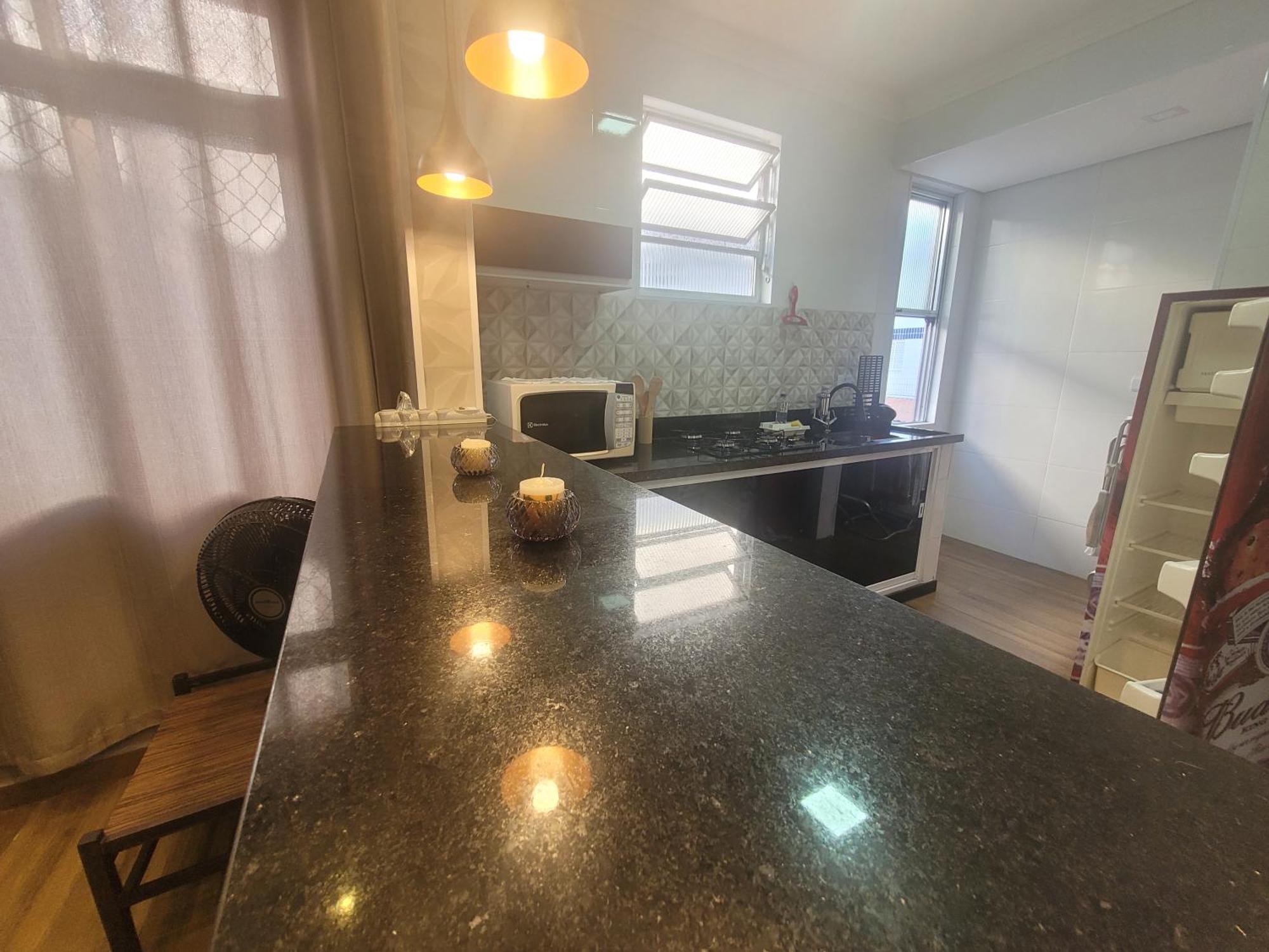 Apartment Aconchego Do Canto! 300m Praia-vaga-wifi Praia Grande (Santos)